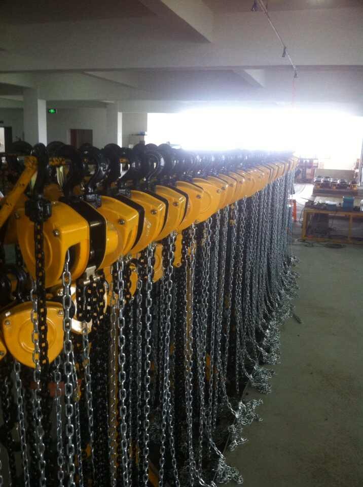 手拉葫蘆生產(chǎn)現(xiàn)場(chǎng)