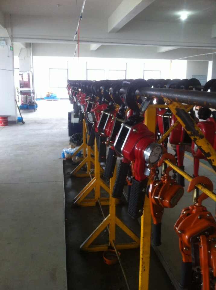 手拉葫蘆生產(chǎn)現(xiàn)場(chǎng)