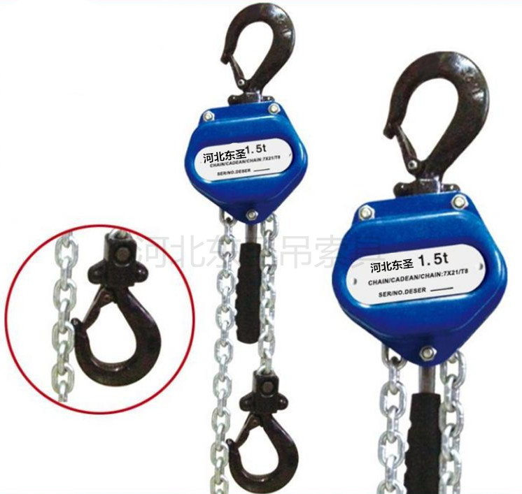 河北東圣吊索具制造有限公司手拉葫蘆產(chǎn)品展示