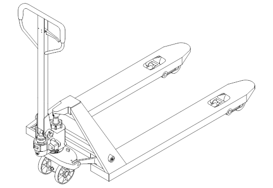 手動(dòng)液壓車演示圖