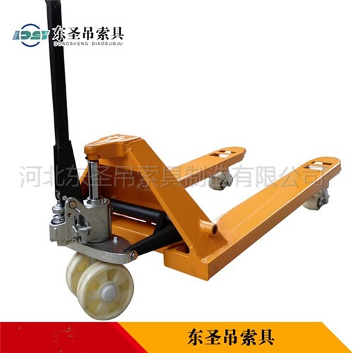 手拉葫蘆叉車產(chǎn)品展示--河北東圣吊索具制造有限公司--手動叉車|液壓堆高車|石材夾具|小型攪拌機