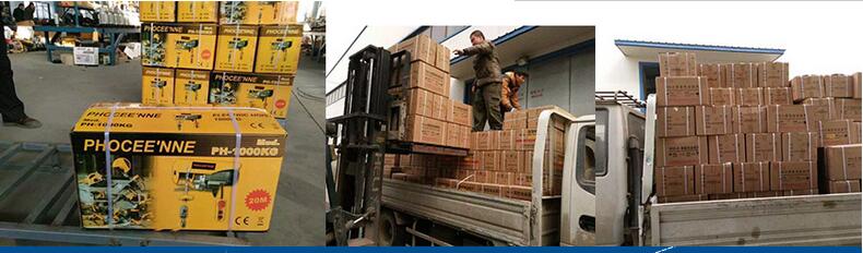 液壓堆高車搬運微型電動葫蘆紙箱包裝--河北東圣吊索具制造有限公司