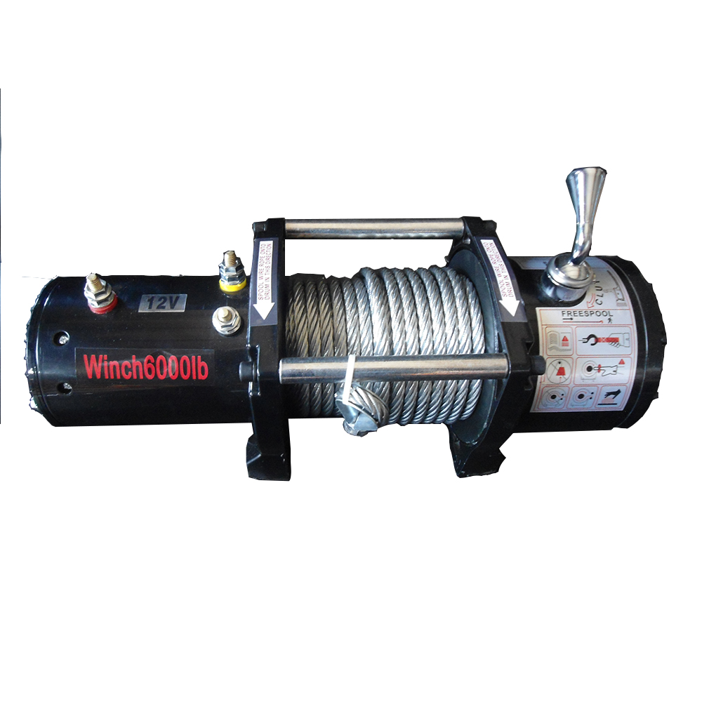 6000磅電動絞盤